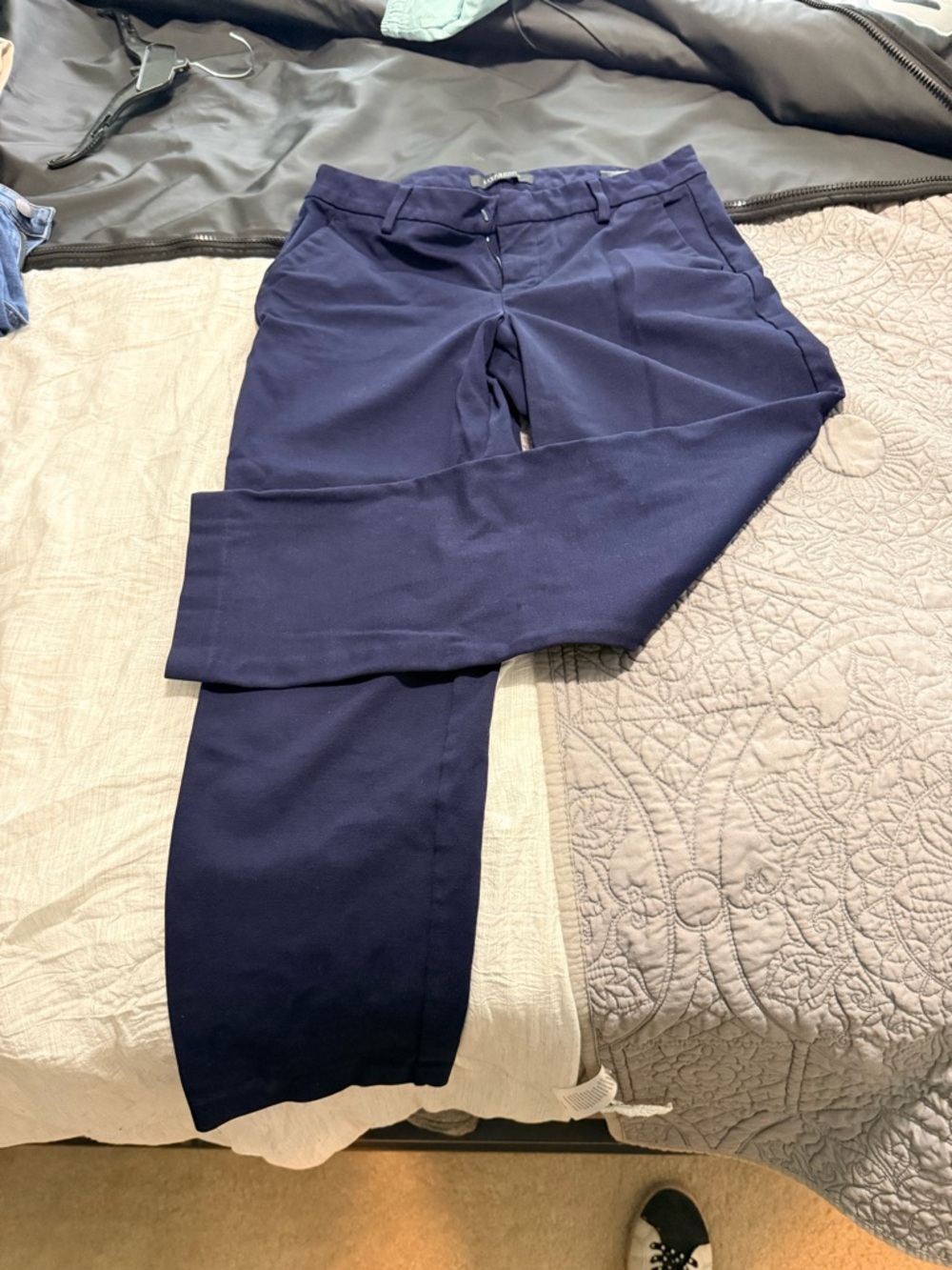 Liverpool Navy Dress Pants - Classic Straight Fit